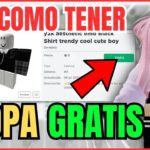 Como tener ropa gratis en roblox